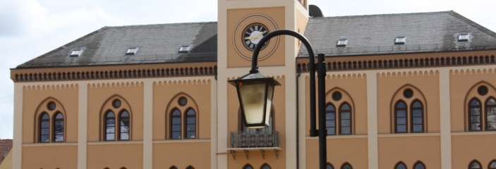 Foto vom Rathaus in Pfaffenhofen