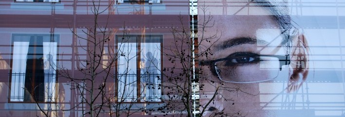 Transparente Werbebanner