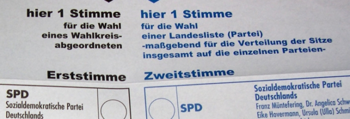 Foto eines Wahlzettels (Andre Walter - CC-BY-SA)