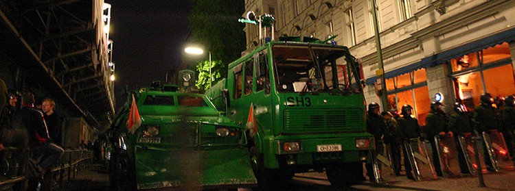 Polizeikräfte am 1. Mai in Berlin